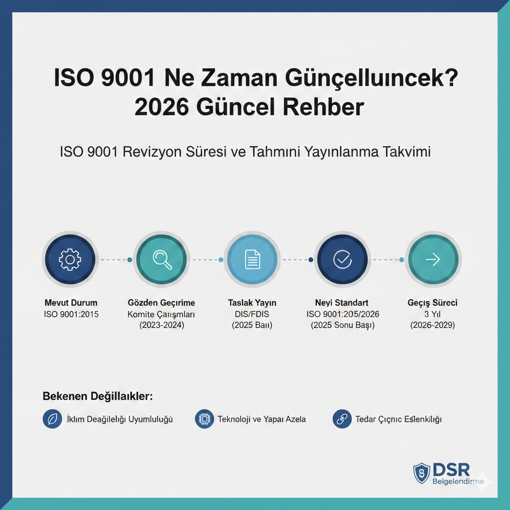ISO 9001 Ne Zaman Güncellenecek? 2026 Güncel Rehber