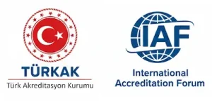 TÜRKAK ve IAF Akreditasyon Logosu