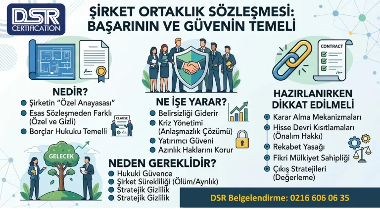 şirket ortaklığı sözleşmesi
