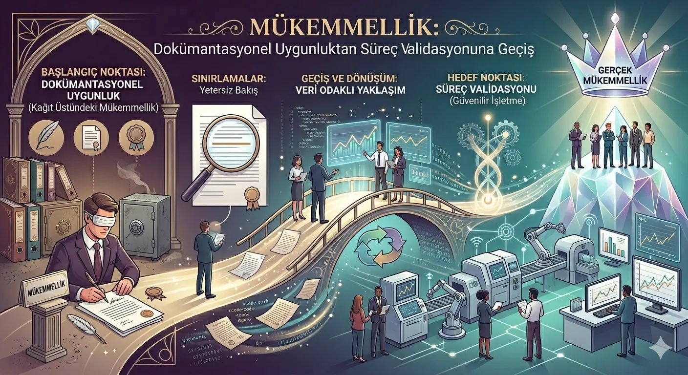 ISO 9001:2015 Denetimlerinde Operasyonel Mükemmellik: Dokümantasyonel Uygunluktan Süreç Validasyonuna Geçiş