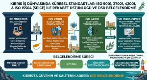 Kıbrıs ISO Belgelendirme: ISO 9001, 27001, 42001 ve ISO 15504 (SPICE) ile Rekabet Üstünlüğü
