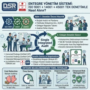 Entegre Yönetim Sistemi: ISO 9001 + 14001 + 45001 Tek Denetimle Nasıl Alınır?