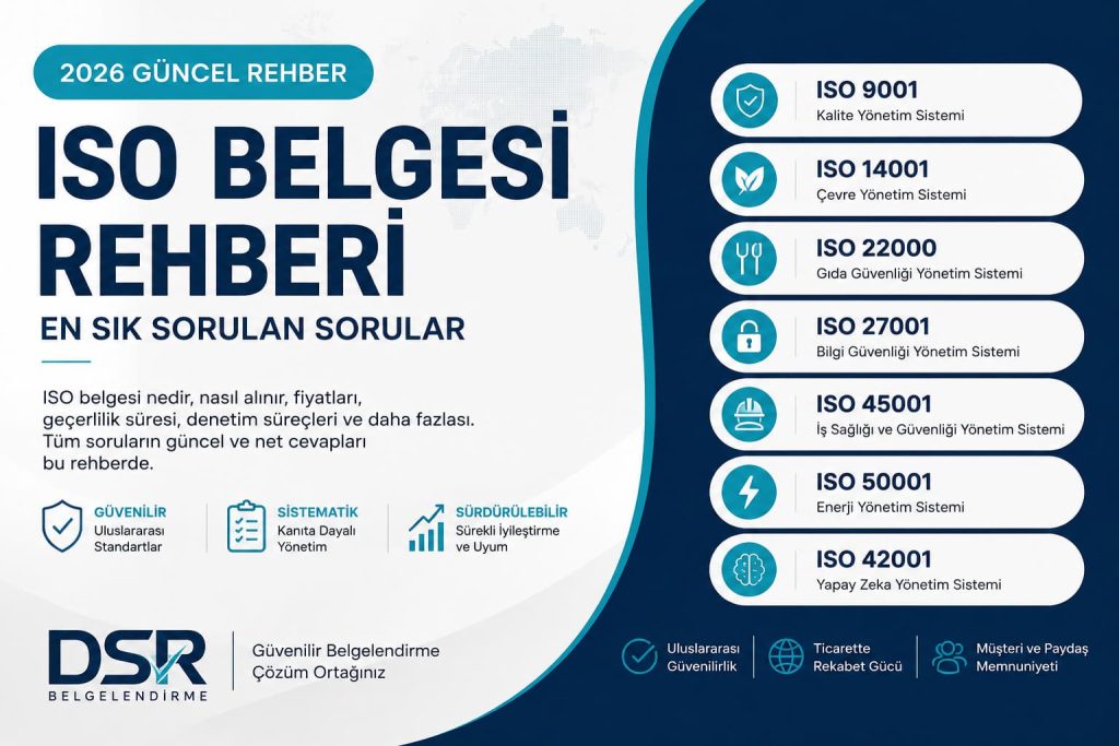 ISO Belgesi Rehberi: En Sık Sorulan Sorular ve Güncel Cevaplar