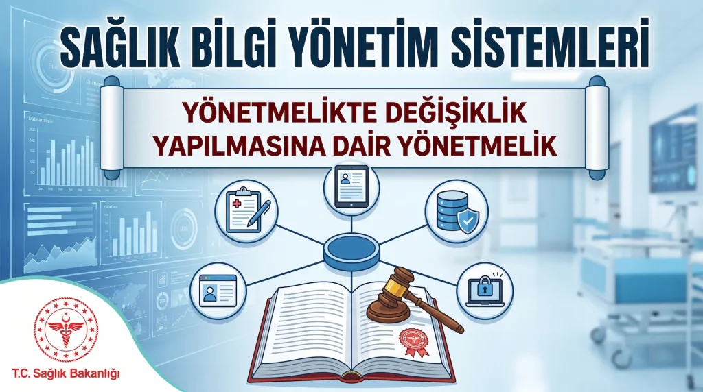 Sağlık bilgi yönetim sistemleri yönetmeliğinde değişiklik haberi