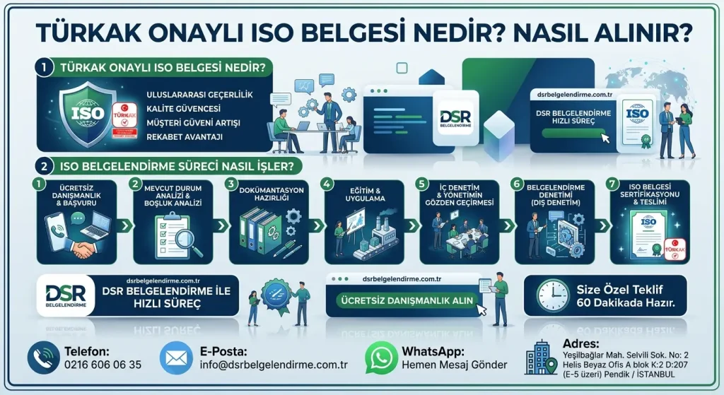 TÜRKAK onaylı iso belgesi nasıl alınır?