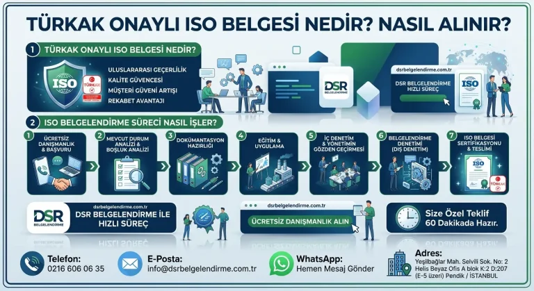 TÜRKAK onaylı iso belgesi nasıl alınır?